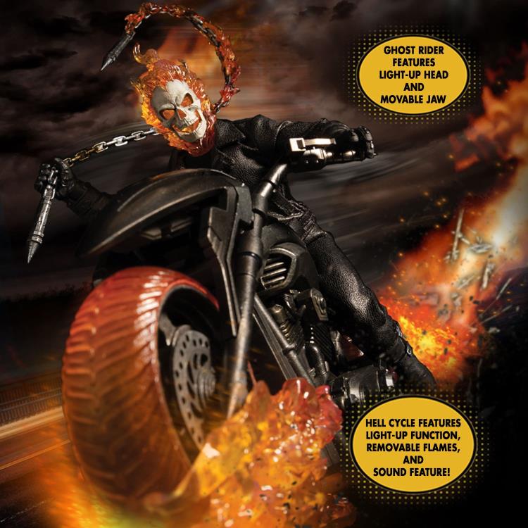 Marvel One:12 Collective Ghost Rider & Hell Cycle Set – The