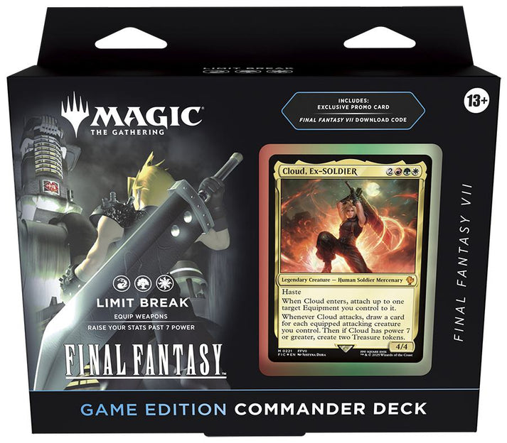 FINAL FANTASY: Commander - Commander Deck: Game Edition - VII Limit Break