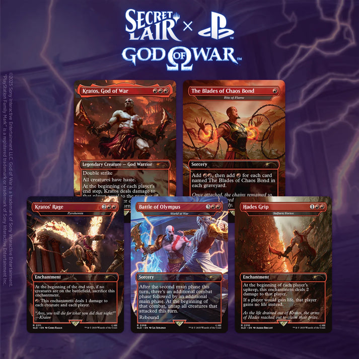 Secret Lair Drop Series - Secret Lair x God of War: Greek