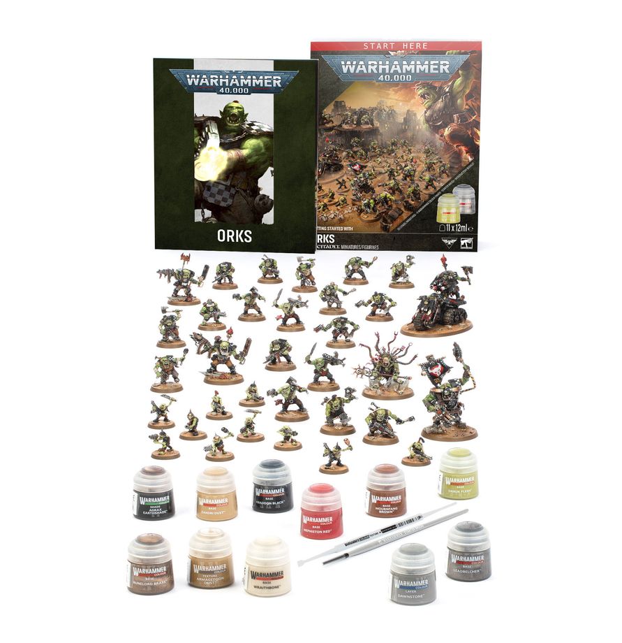 ***Pre-Order*** Warhammer 40,000 Getting Started with Orks