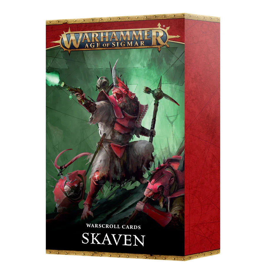 Age of Sigmar - Skaven: Warscroll Cards (Eng)