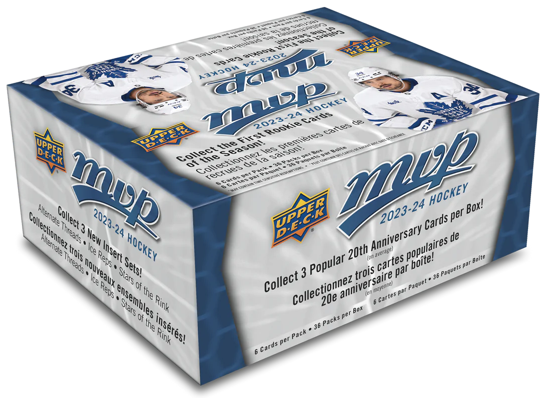 202324 NHL Upper Deck MVP Hockey Retail Box The Hooded Goblin