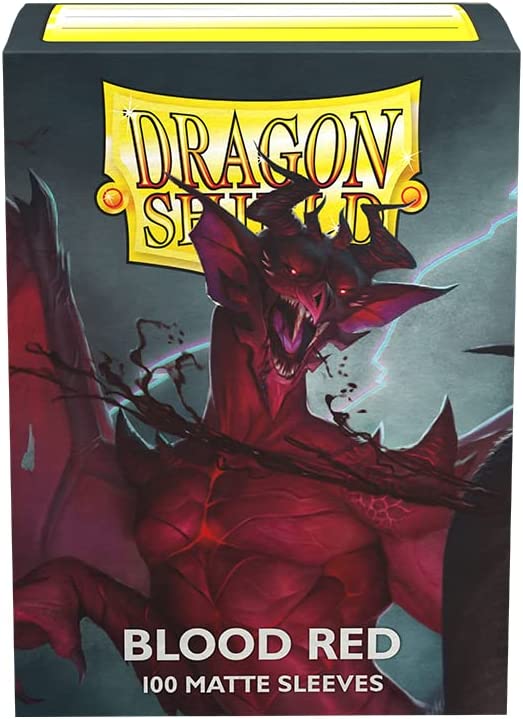 Dragon Shield Matte: Blood Red  (100)