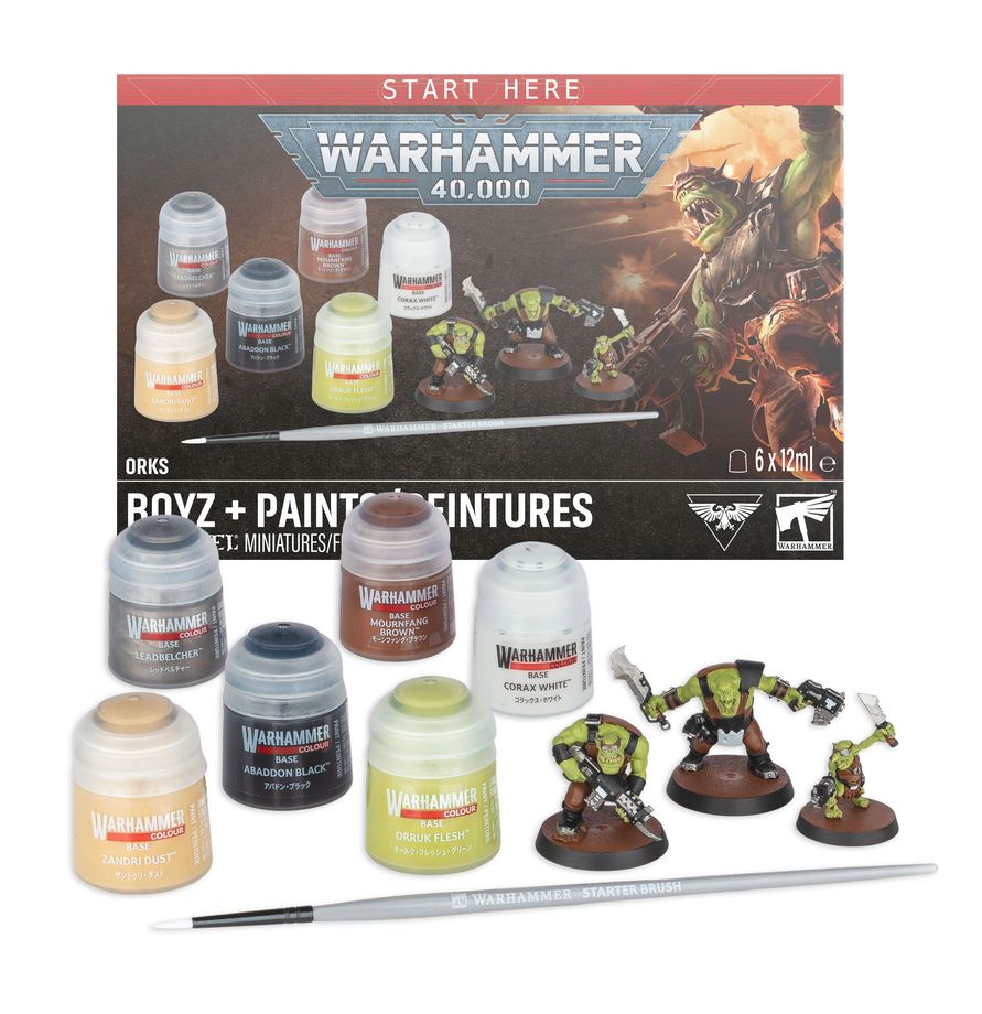 ***Pre-Order*** Orks: Boyz + Paints