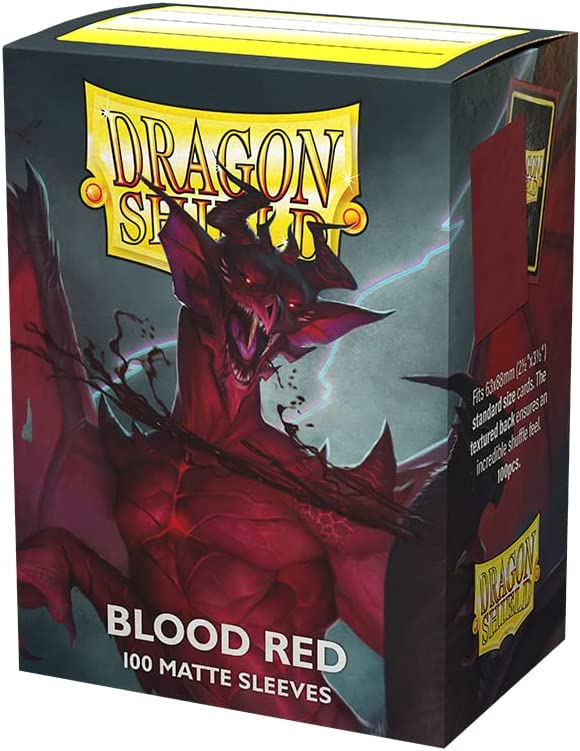 Dragon Shield Matte: Blood Red  (100)