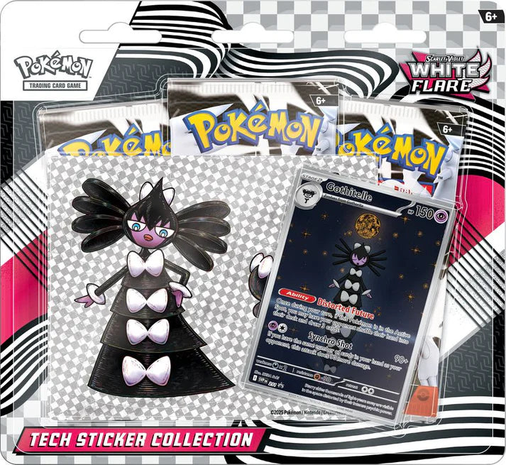 Pokémon TCG: Scarlet & Violet - White Flare - Tech Sticker Collection