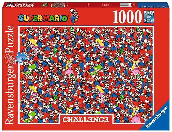 Ravensburger Challenge - Super Mario, 1000pc