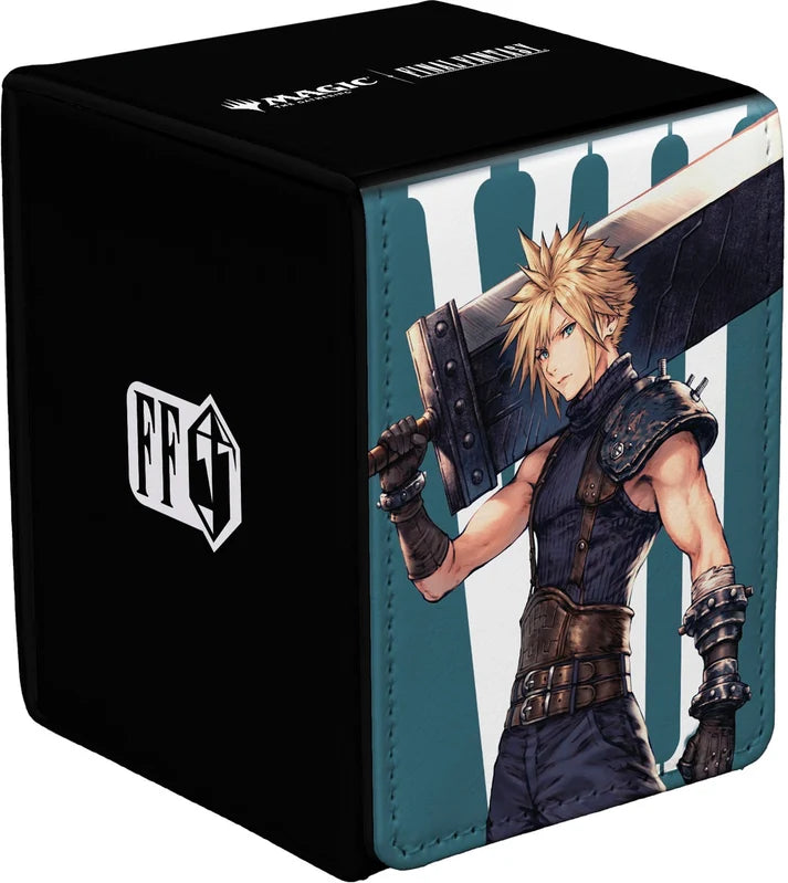 Ultra Pro MTG Alcove Flip Deck Box - 100+ - FINAL FANTASY - Cloud, Ex-SOLDIER