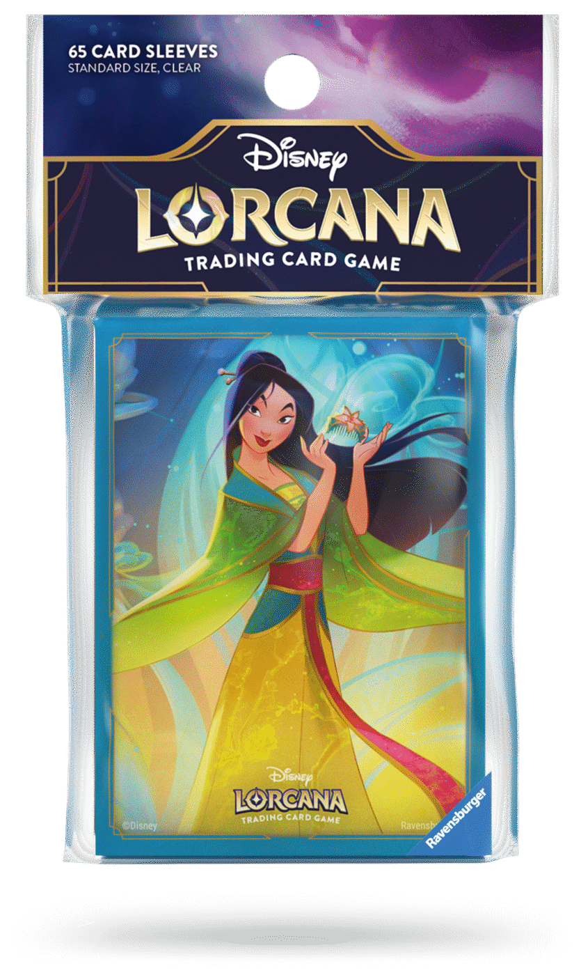 Disney Lorcana : Set 9 – Card Sleeves B (Mulan)