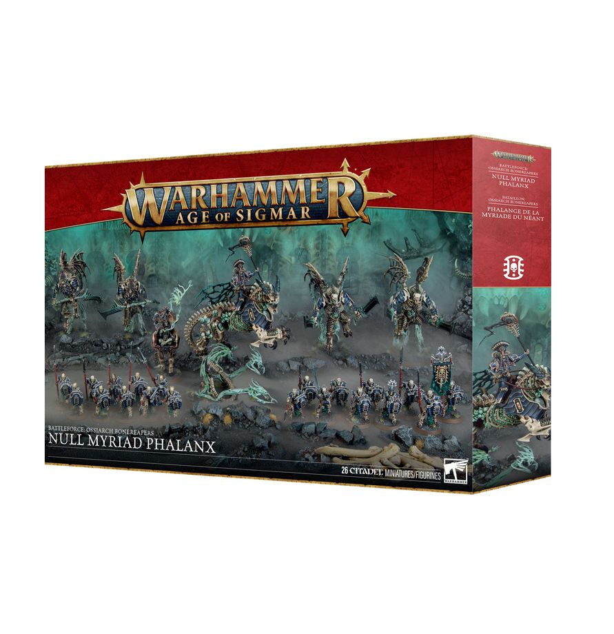 ***Preorder*** Battleforce: Ossiarch Bonereapers – Null Myriad Phalanx