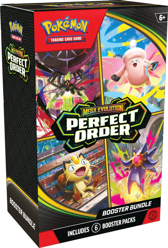 Pokémon TCG: Mega Evolution - Perfect Order - Booster Bundle