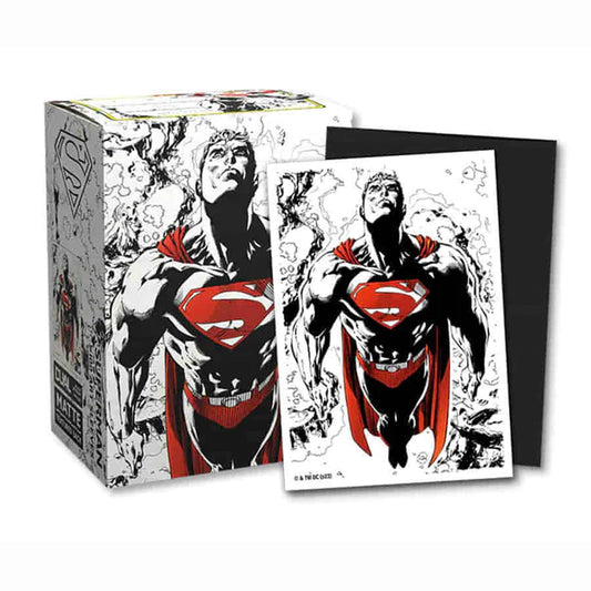 Dragon Shield Matte Duel Art: Superman Core Red/White