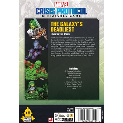 Marvel Crisis Protocol: The Galaxy’s Deadliest Character Pack