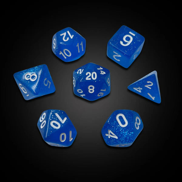 Glimmering Tides - Acrylic Dice