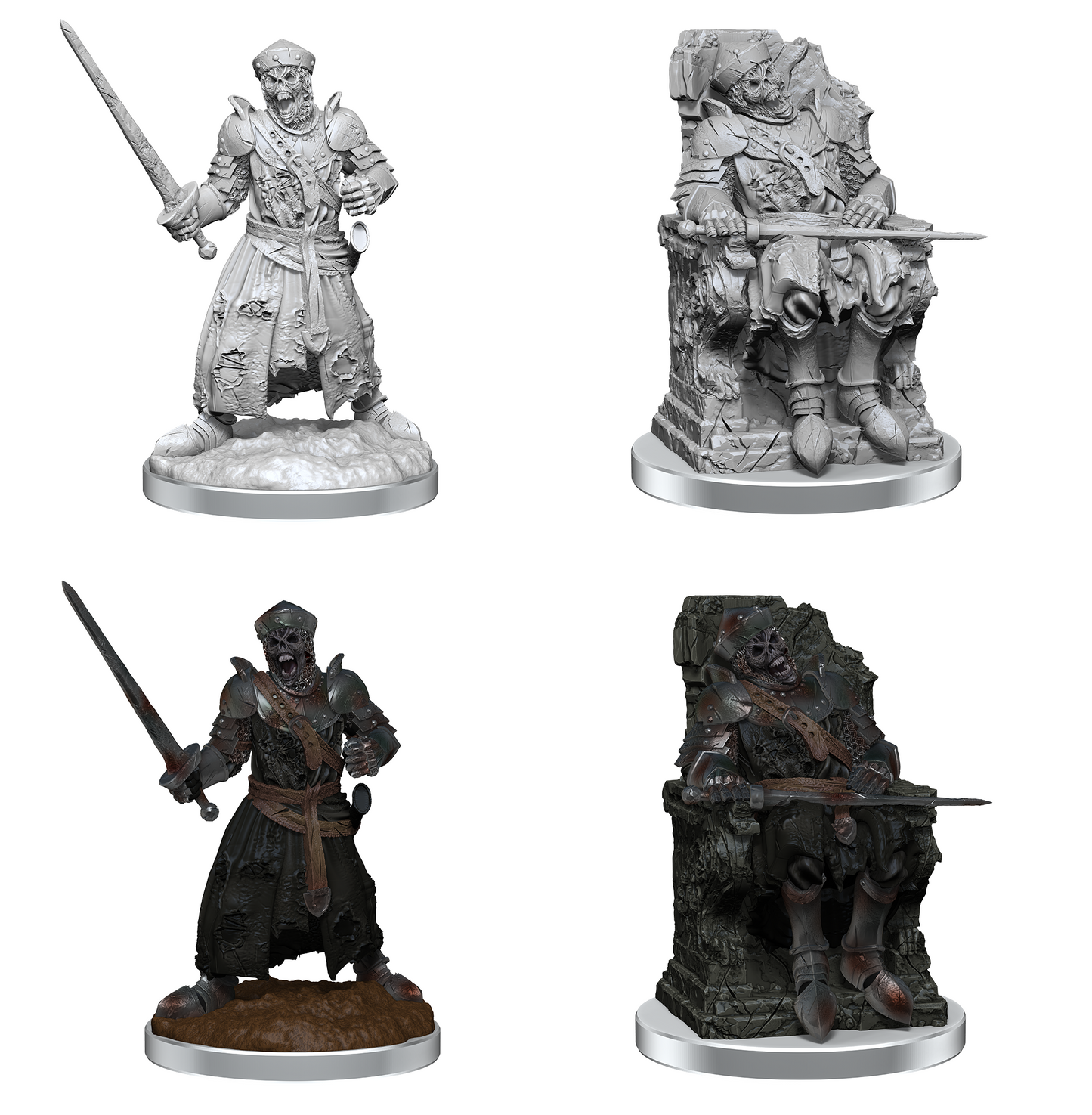 WIZKIDS UNPAINTED MINIS WV19 DEAD WARLORD (72)