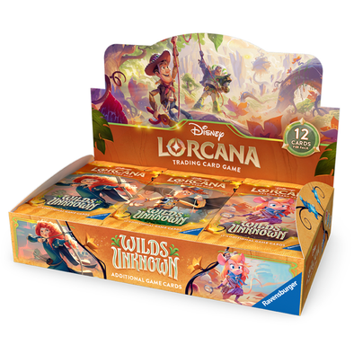 DISNEY LORCANA SET 12 WILDS UNKNOWN BOOSTER BOX