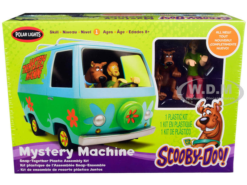 Scooby-Doo Mystery Machine 1/25 Model Kit (Level 1)