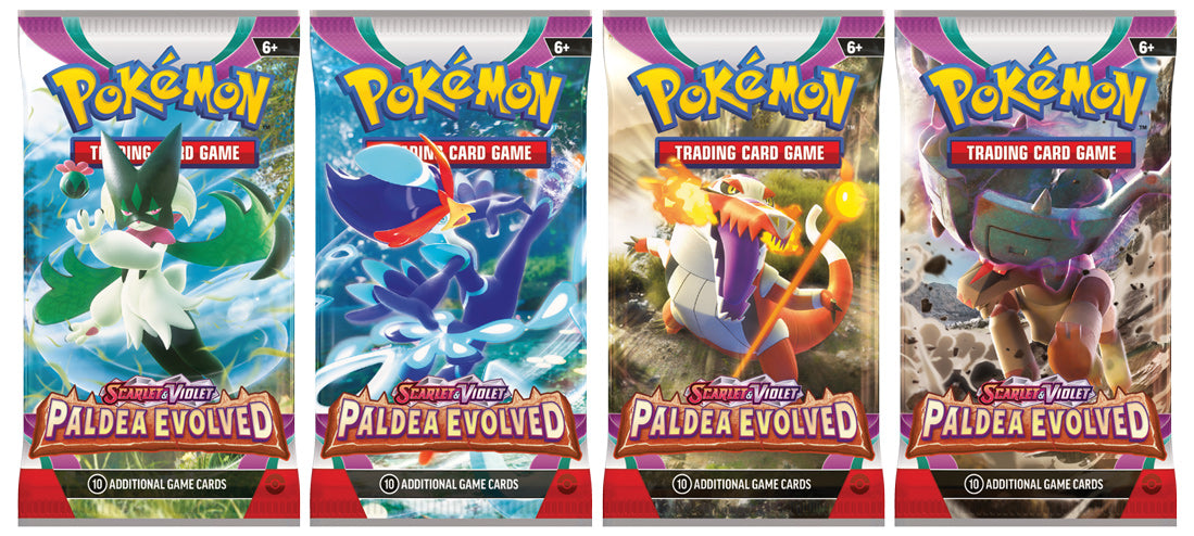 POKEMON SV2 PALDEA EVOLVED PACK – The Hooded Goblin