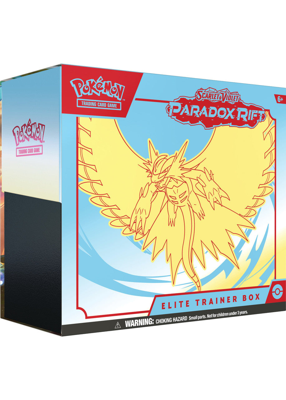Pokémon TCG: Scarlet & Violet - Paradox Rift - Elite Trainer Box - Roaring Moon