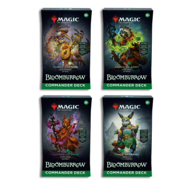 MTG: Bloomburrow: Commander - Set of 4 Decks