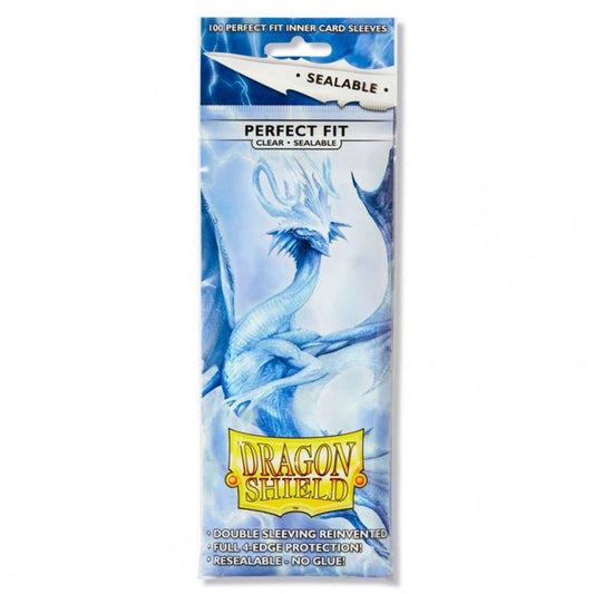Dragon Shield Perfect Fit Standard Size Sealable Sleeves (Clear)