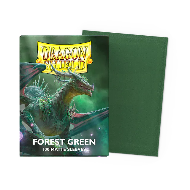 Dragon Shield Matte: Forest Green (100)