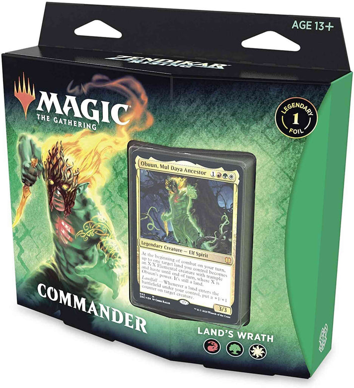 Zendikar Rising Commander Decks - Land's Wrath