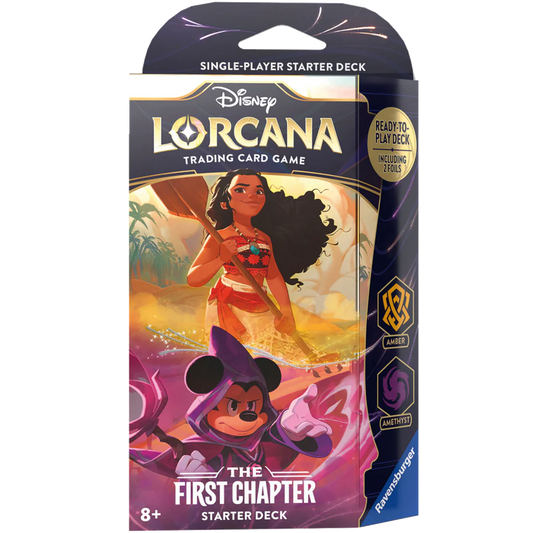 Disney Lorcana: The First Chapter - Starter Deck - Amber & Amethyst
