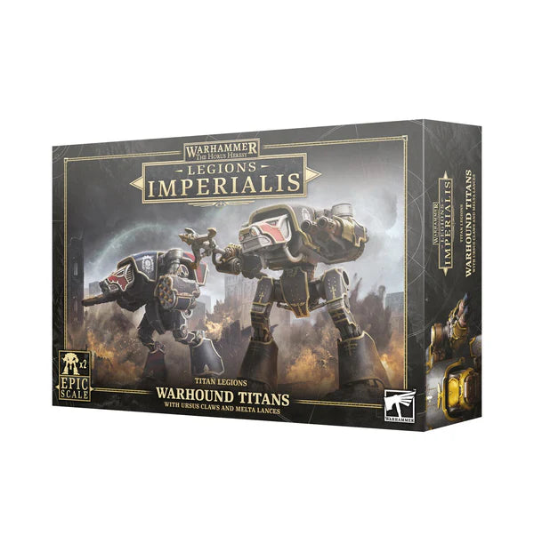 Legions Imperialis: Warhound Titans (Ursus Claws / Melta Lances)