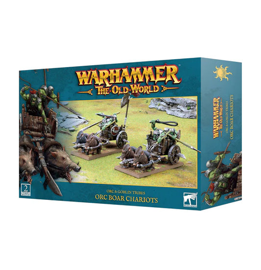 ***Pre-Order*** Orc & Goblin Tribes: Orc Boar Chariots