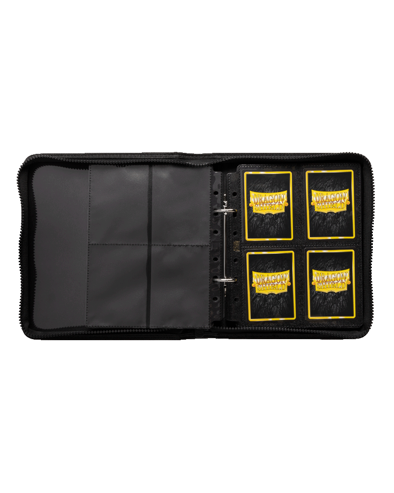 Dragon Shield Card Codex Zipster Small + 20 Pages: Iron Grey