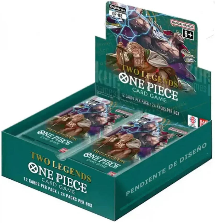One Piece CG OP-08 Two Legends Booster Box