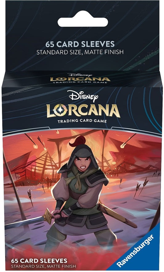 Disney Lorcana Card Sleeves - Mulan (65 Pack)