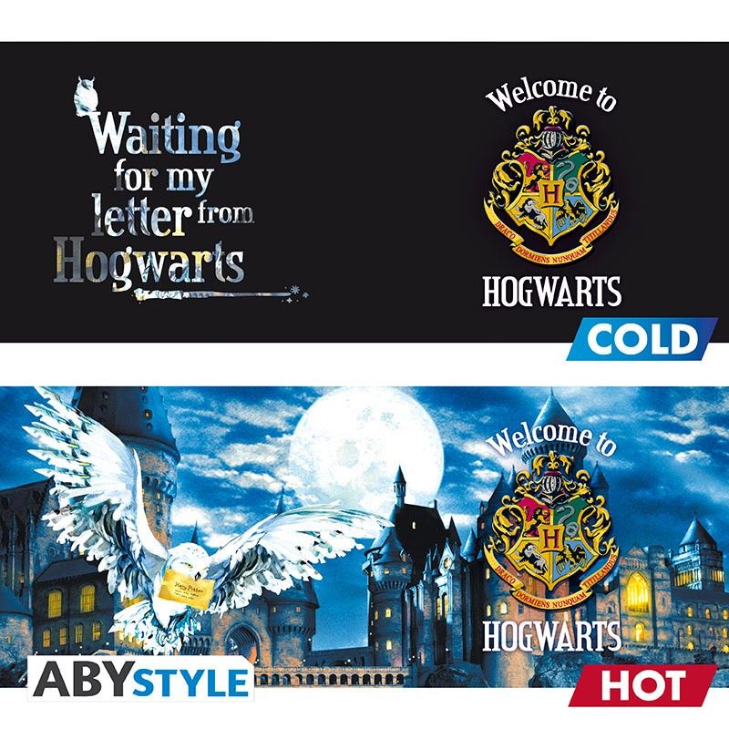 HARRY POTTER MUG HEAT CHANGE 460ML LETTER