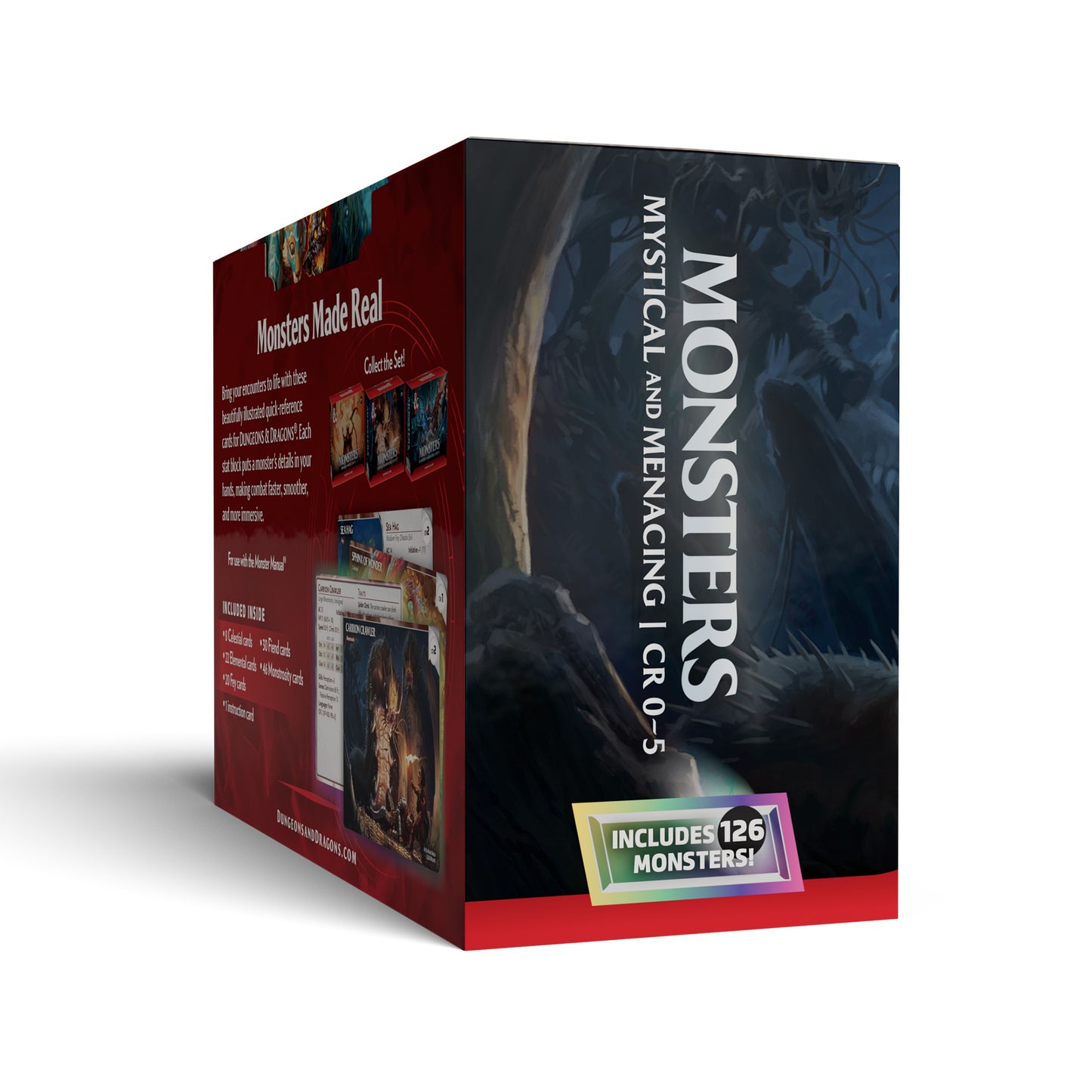 DND RPG REFERENCE CARDS MONSTERS MYSTICAL AND MENACING