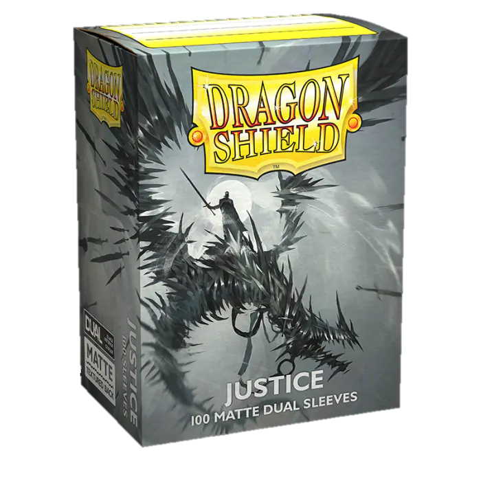 DRAGON SHIELD SLEEVES DUAL MATTE JUSTICE 100CT