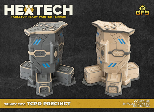 Battletech: Battlefield in a Box- Hextech - TCPD Precinct