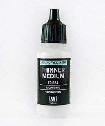 Vallejo Airbrush Thinner Medium (17ml)