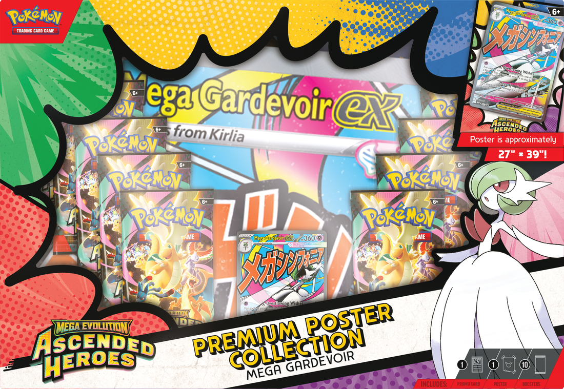 Pokemon Ascended Heroes Premium Poster Collection