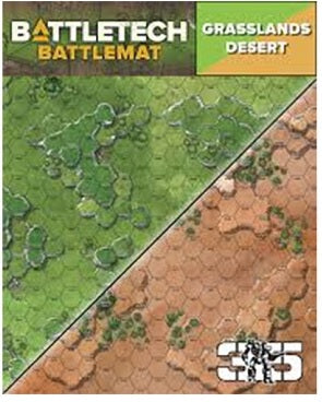 Battletech: Battlemat - Desert/Grasslands