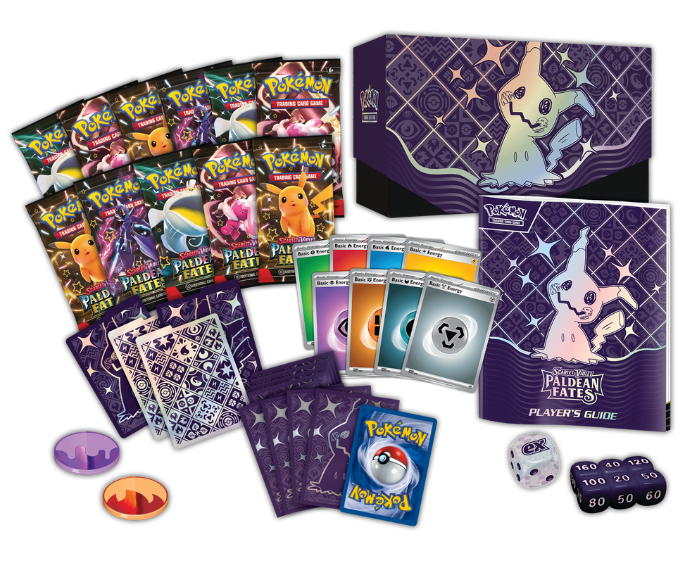 POKEMON SV4.5 PALDEAN FATES ELITE TRAINER BOX