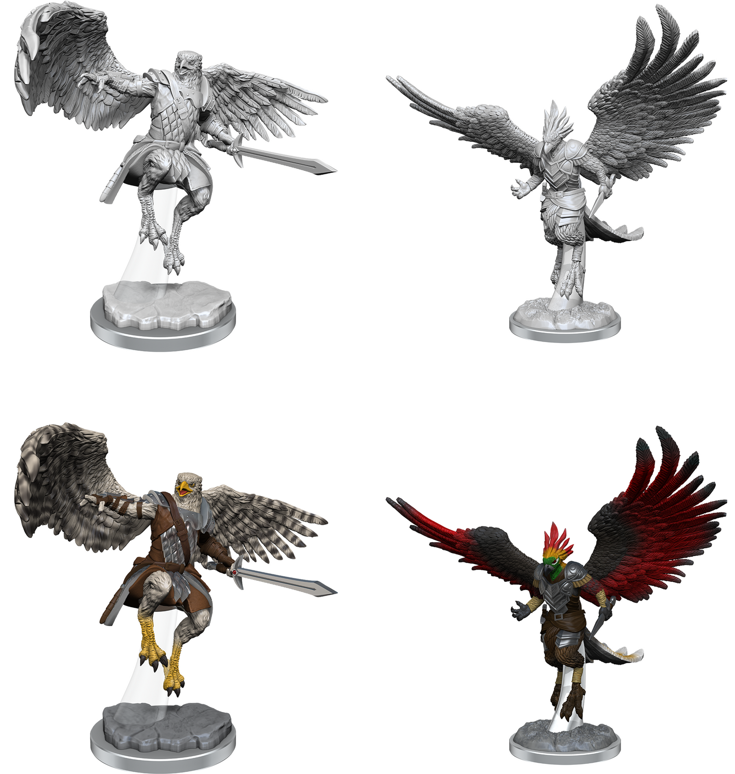 D&D Unpainted Minis - Aarokocra Paladin