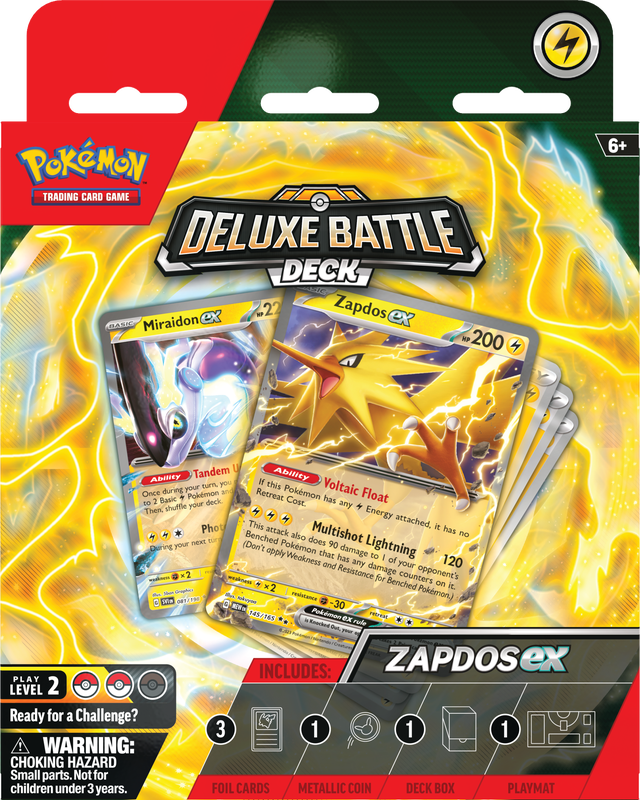 ***Pre-Order*** Pokémon TCG: Deluxe Battle Deck - Zapdos ex