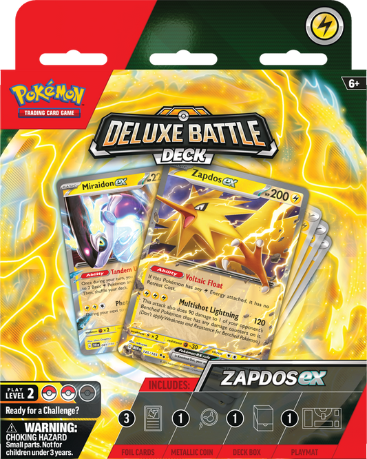 ***Pre-Order*** Pokémon TCG: Deluxe Battle Deck - Zapdos ex