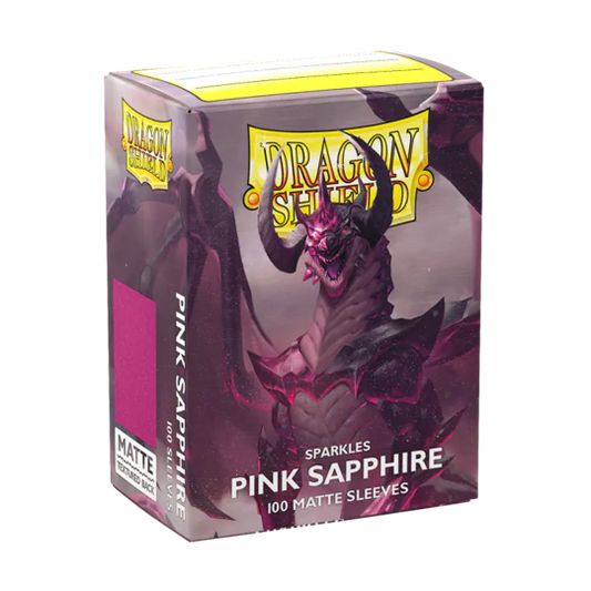 DRAGON SHIELD SLEEVES MATTE PINK SAPPHIRE 100CT