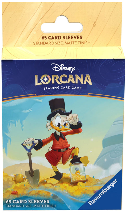DISNEY LORCANA: INTO THE INKLANDS - SLEEVES 65CT - SCROOGE MCDUCK