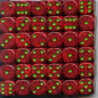 SPECKLED 36D6 STRAWBERRY 12MM