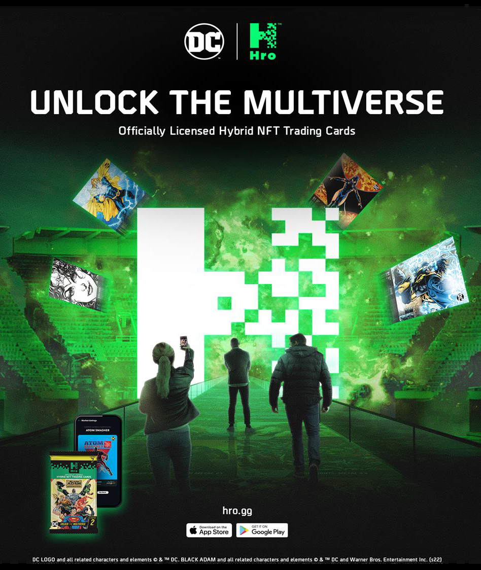 HRO DC UNLOCK THE MULTIVERSE CHAPTER 3 - SHAZAM HYBRID NFT BOOSTER BOX