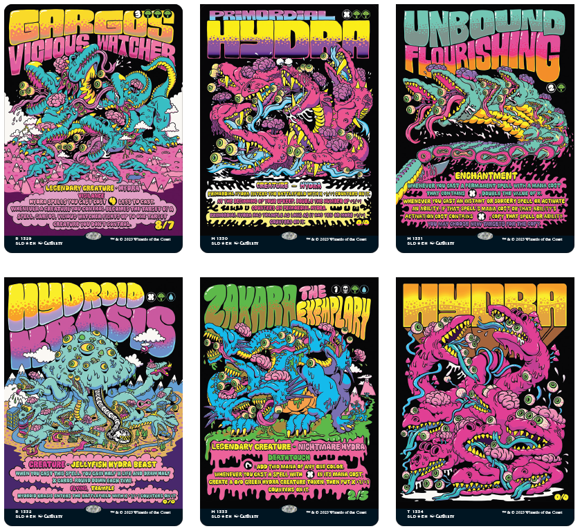 MTG SECRET LAIR CALLING ALL HYDRA HEADS