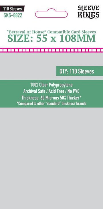 Sleeve Kings Blood Bowl Compatible - 100CT